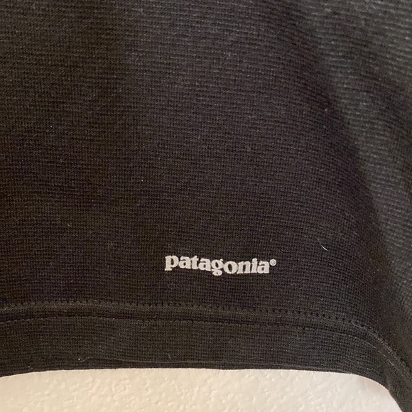 Patagonia Capilene Midweight 3 Black Longsleeve Too Size L - Picture 3 of 3
